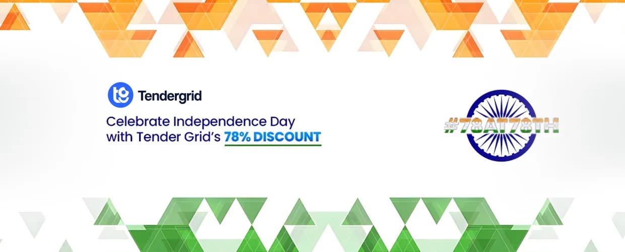 Celebrate Independence Day with Tender Grid 78AT78TH Discount
